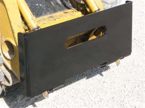 skid steer face plate|skid steer plate for excavator.